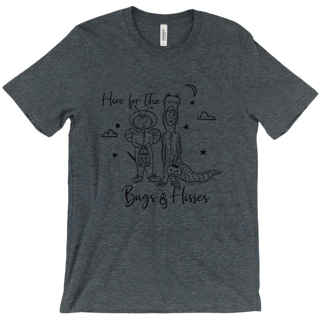 Bugs and Hisses- black outline T-Shirts