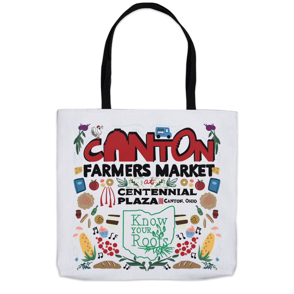 larger Canton Farmers Market Tote Bags