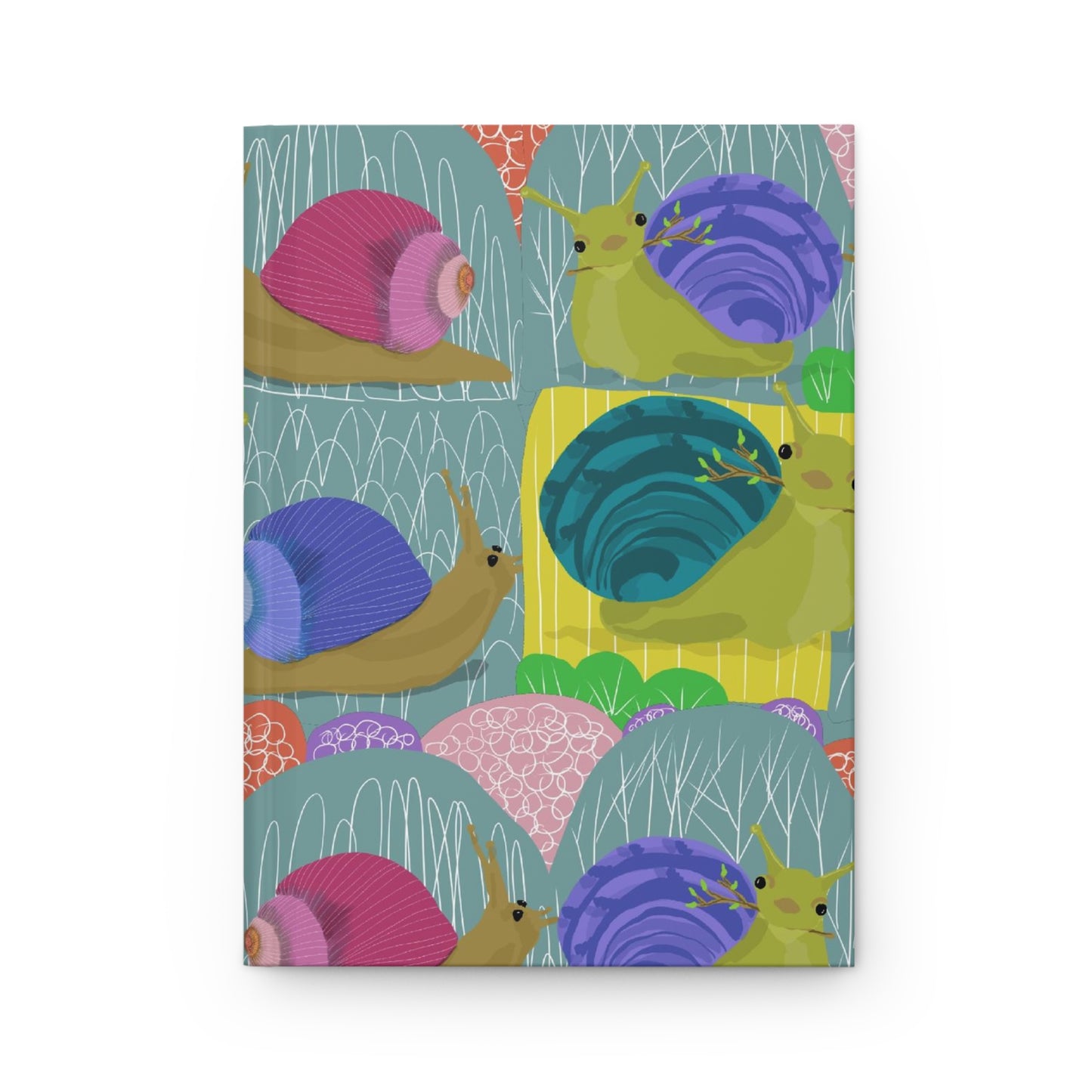 Snail notes - Hardcover Journal Matte