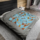 Koi Velveteen Plush Blanket