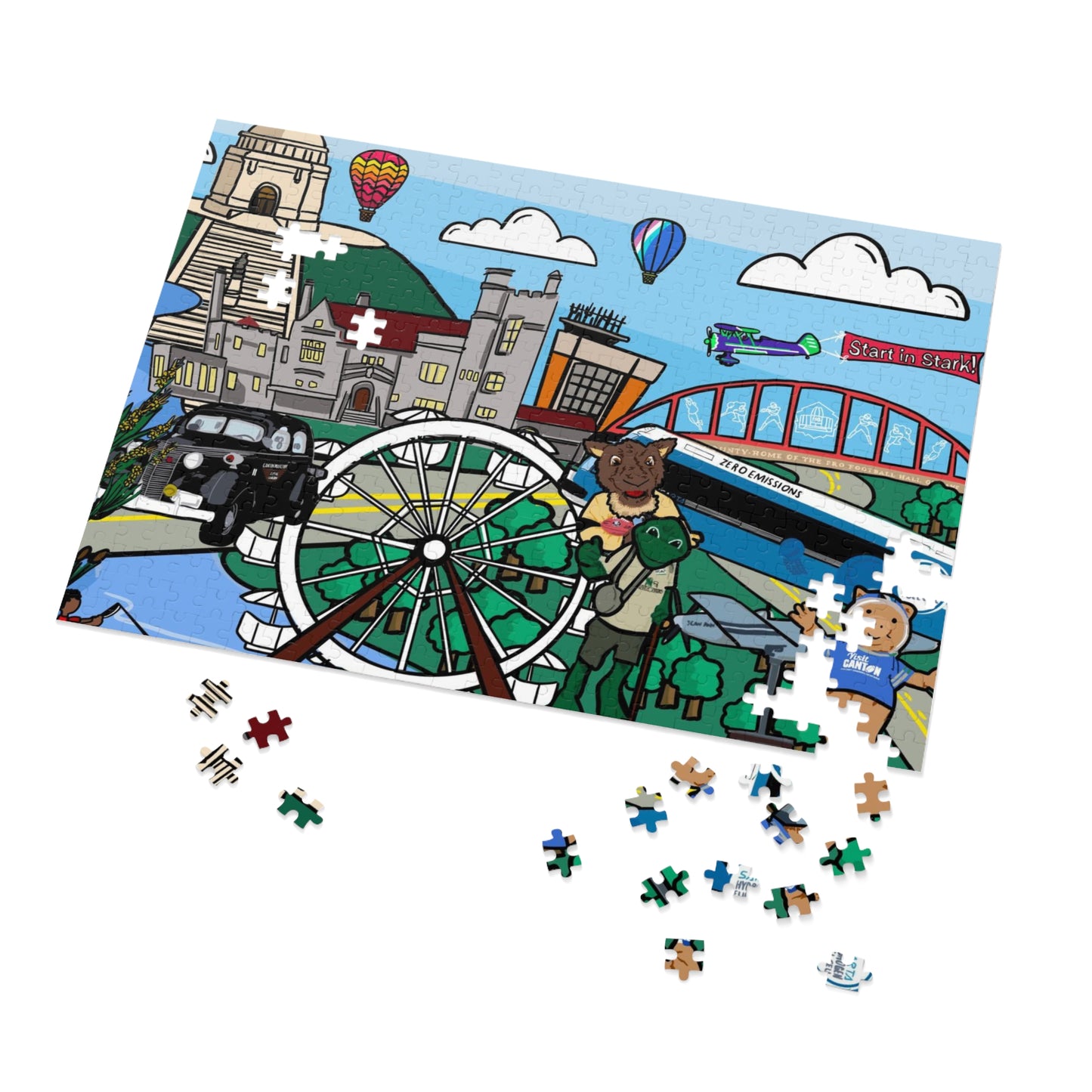 Stark County Jigsaw Puzzle (30, 110, 252, 500,1000-Piece)