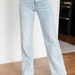 Brooke High Rise Control Top Vintage Wash Straight Jeans