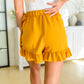Center Stage Ruffle Hem Skort