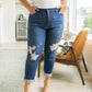 Colt High Rise Button Fly Distressed Boyfriend Jeans
