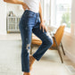 Colt High Rise Button Fly Distressed Boyfriend Jeans