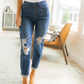 Colt High Rise Button Fly Distressed Boyfriend Jeans