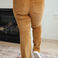 Cordelia Bootcut Corduroy Pants in Camel