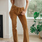 Cordelia Bootcut Corduroy Pants in Camel