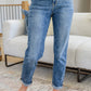 Corey Hi Rise Bleach Splash Boyfriend Jeans