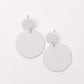 Falling Petals Earrings in Cream