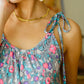 Floral Essence Tie Strap Dress