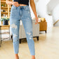 Florence High Waist Destroyed Boyfriend Jeans