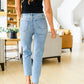 Florence High Waist Destroyed Boyfriend Jeans