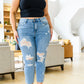 Florence High Waist Destroyed Boyfriend Jeans