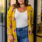 Grow As You Go Floral Cardigan