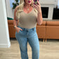 Mindy Mid Rise Wide Leg Jeans