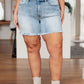 Jenny High Rise Cutoff Dad Shorts