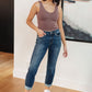 London Midrise Cuffed Boyfriend Jeans
