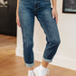 London Midrise Cuffed Boyfriend Jeans