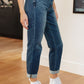 London Midrise Cuffed Boyfriend Jeans