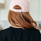 Lyla Sherpa Ball Cap in Pink