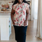 Making Me Blush Floral Top