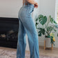 Mindy Mid Rise Wide Leg Jeans