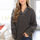 Moonstone Mineral Wash Pullover