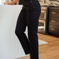 Reese Rhinestone Slim Fit Jeans in Black