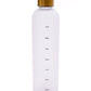 Sippin' Pretty 32 oz Translucent Water Bottle in White & Gold
