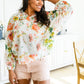Spring Haiku Floral Blouse