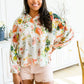 Spring Haiku Floral Blouse