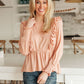 Sweet Confession Top In Blush