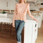 Sweet Confession Top In Blush