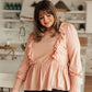 Sweet Confession Top In Blush