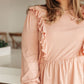 Sweet Confession Top In Blush