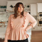 Sweet Confession Top In Blush