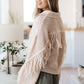 Sweet Surrender Fringe Sweater