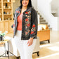 Lovely Visions Flower Embroidered Jacket