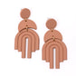 This Promise Earrings in Brown