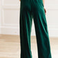 Velvet Elvis Wide Leg Velvet Pants
