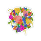 Kiss-Cut Sticker Floral bouquet