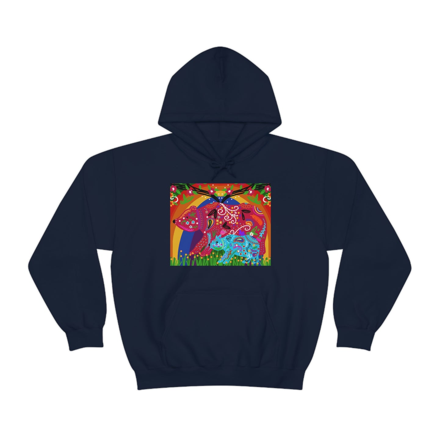 Mama Bear Unisex Heavy Blend™ Hooded Sweatshirt