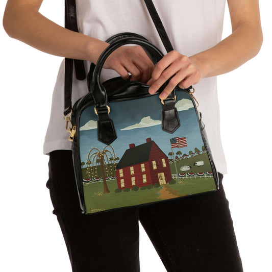 Americana Home Shoulder Handbag