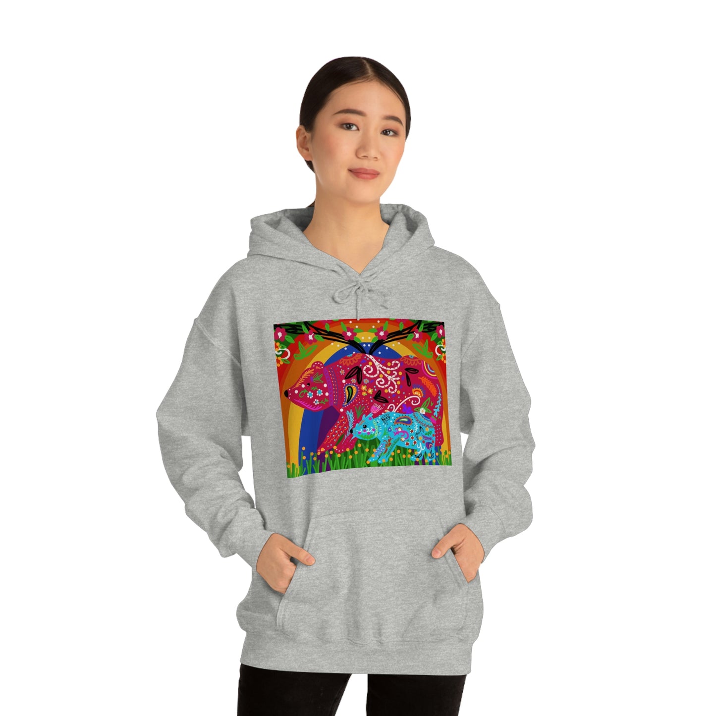 Mama Bear Unisex Heavy Blend™ Hooded Sweatshirt