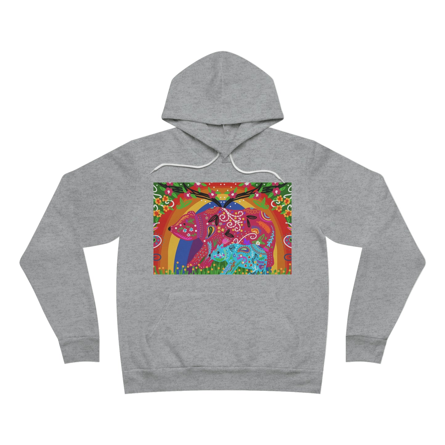 Mama Bear Unisex Sponge Fleece Pullover Hoodie