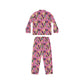 Summer Treat - light pink Women's Satin Pajamas (AOP)
