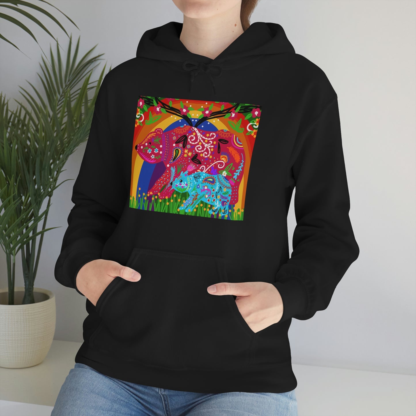 Mama Bear Unisex Heavy Blend™ Hooded Sweatshirt