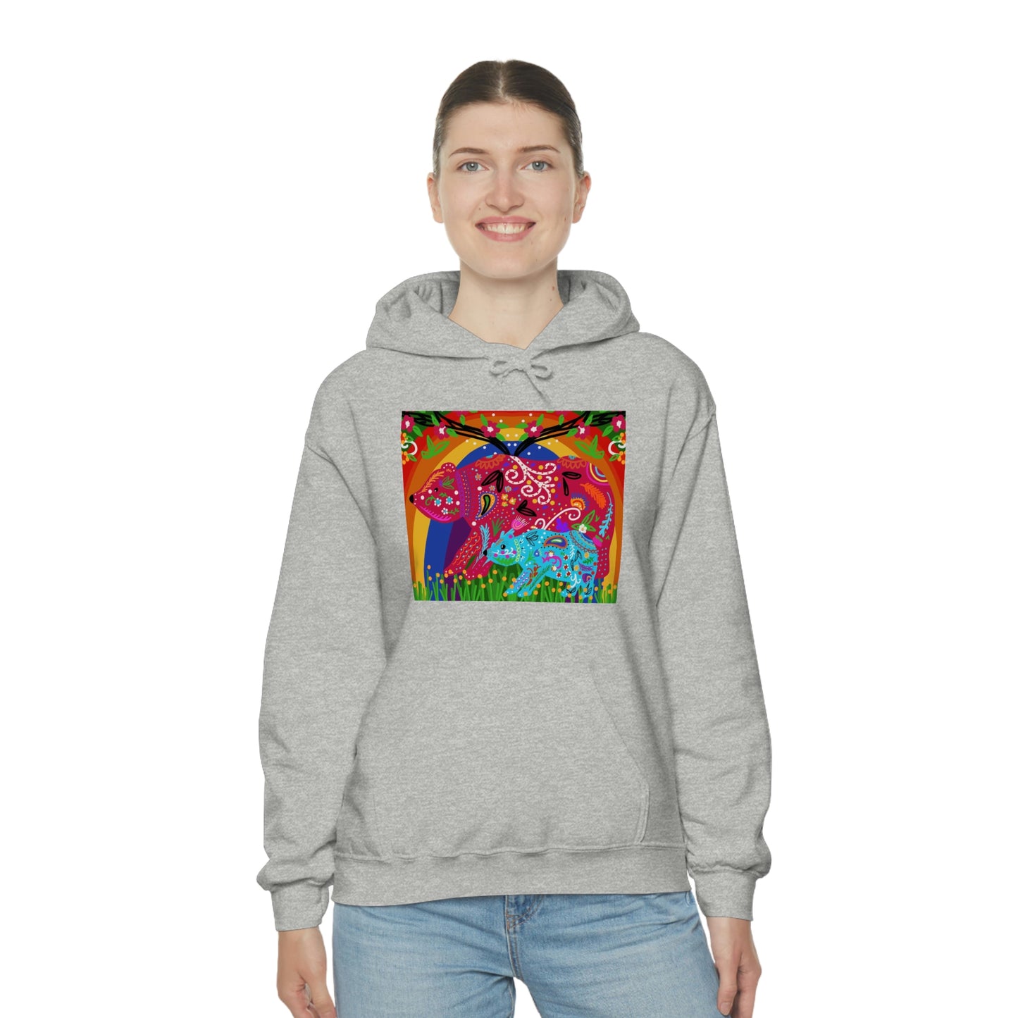 Mama Bear Unisex Heavy Blend™ Hooded Sweatshirt