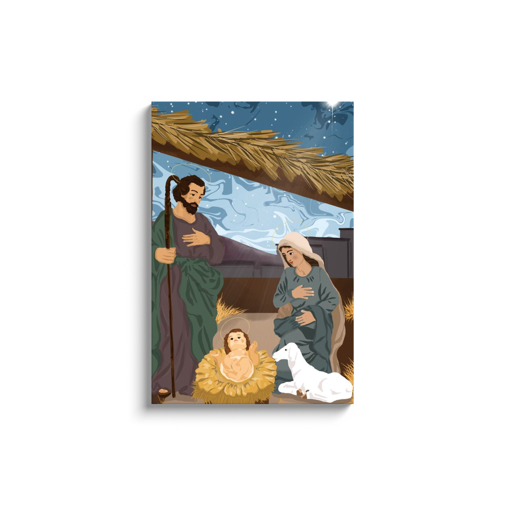 Holy Family Canvas Wraps